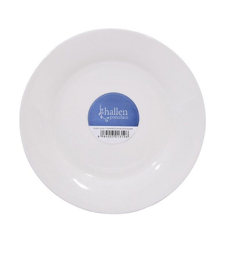 Plato Porcelana Pan Coupe 17.5 Cm Hallen